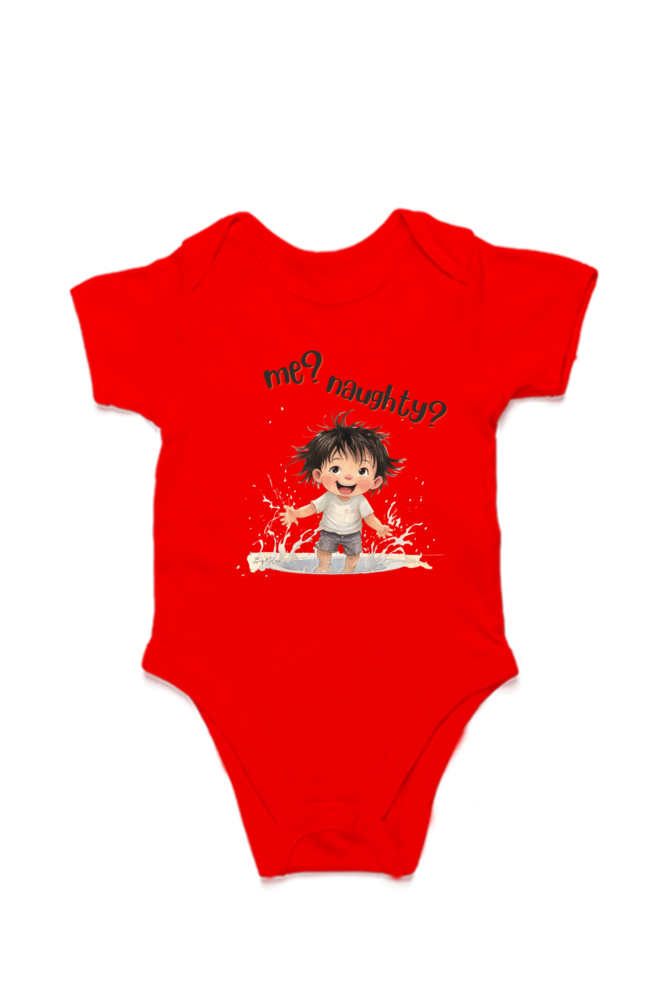 Naughty? Who?  , Kids Rompers