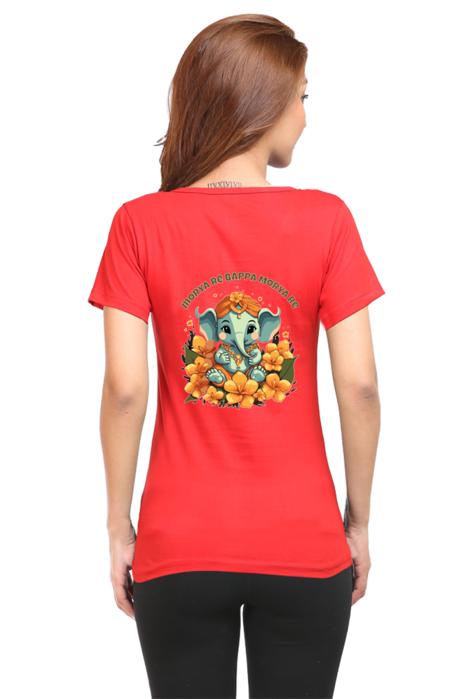 Morya Re Bappa Morya Re, Womens T-Shirt