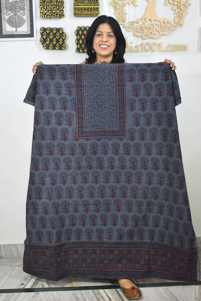 Designer Bagh cotton kurta fabrics - 2.5 mtrs