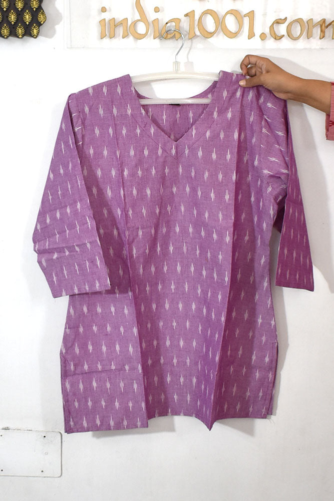 Beautiful Hand Block Printed Bagh Short kurta/Top