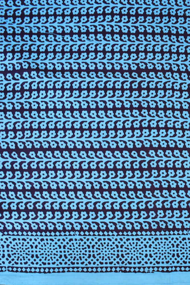 Bagh Hand Block Printed unstitched 3 pc Cotton suit fabric from MP