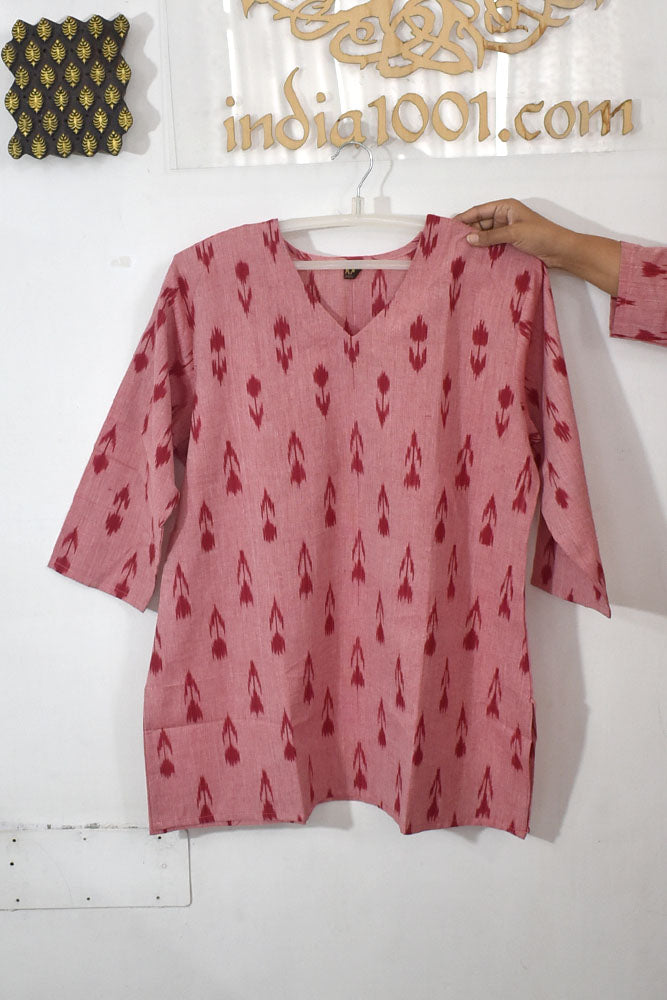 Beautiful Hand Block Printed Bagh Short kurta/Top