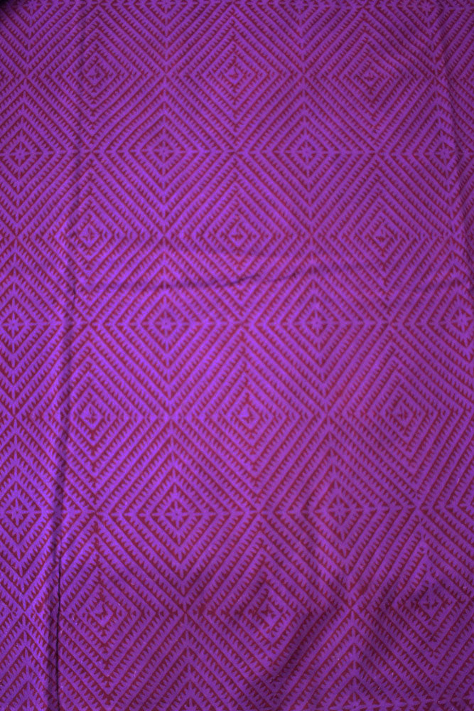 Bagh Hand Block Printed unstitched 3 pc Cotton suit fabric from MP