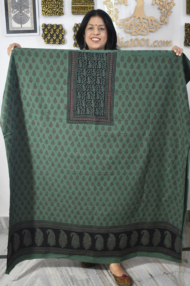 Bagh Hand Block Printed Cotton Kurta Fabric