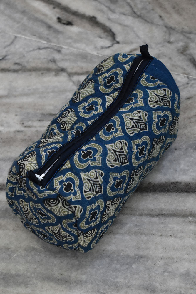 HANDCRAFTED QUILTED pouch fabric