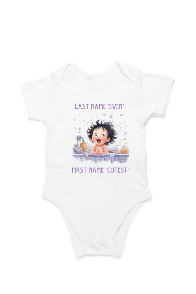 First name cutest   , Kids Rompers