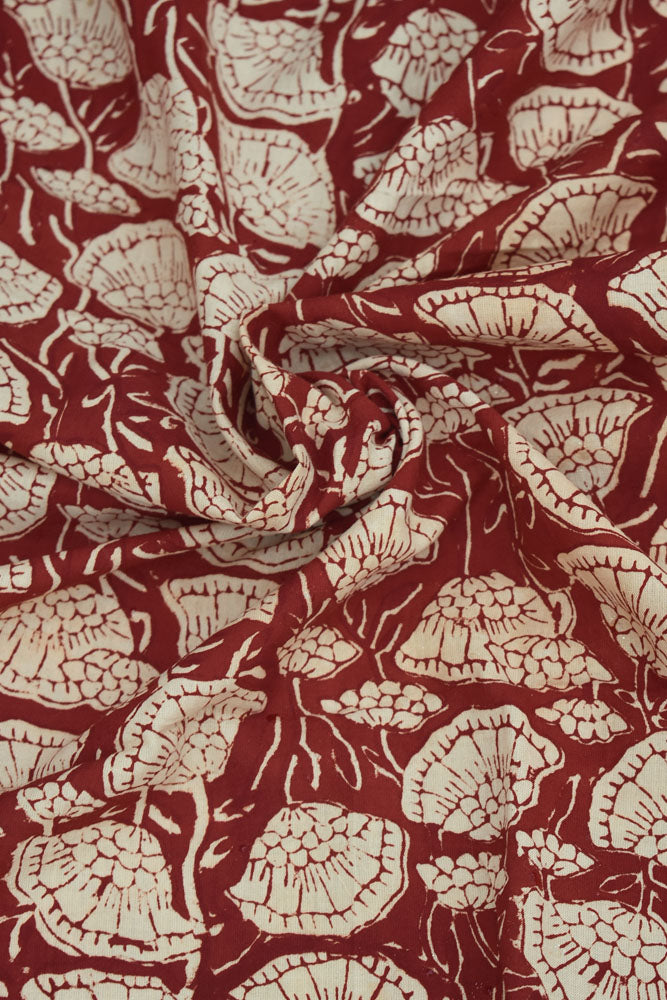 Block Printed Cotton Cut Fabric