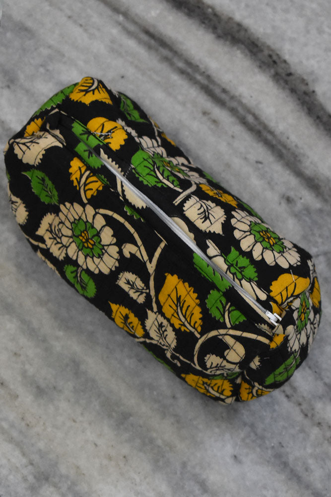 HANDCRAFTED QUILTED pouch fabric