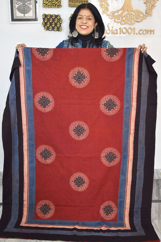 Designer Ajrakh cotton kurta/Kaftan fabrics