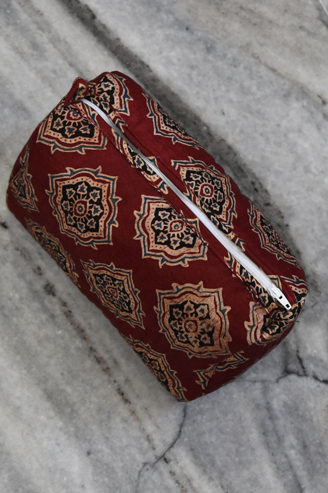 HANDCRAFTED QUILTED pouch fabric