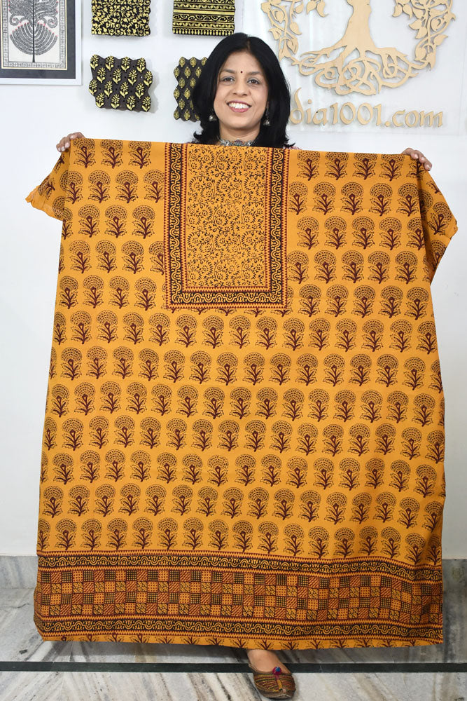 Designer Bagh cotton kurta fabrics - 2.5 mtrs
