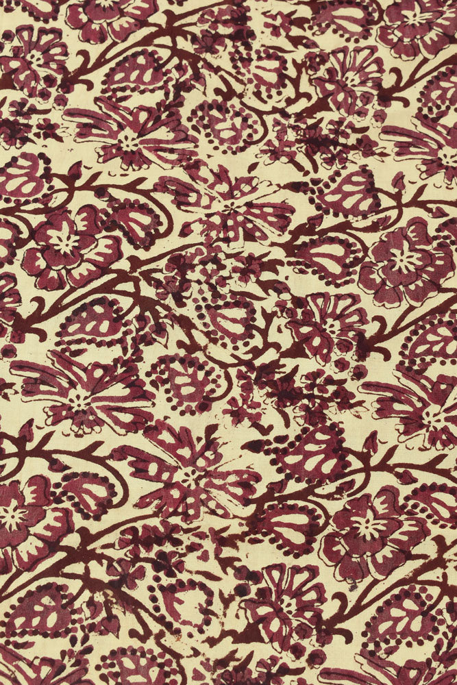 Block Printed Cotton Cut Fabric
