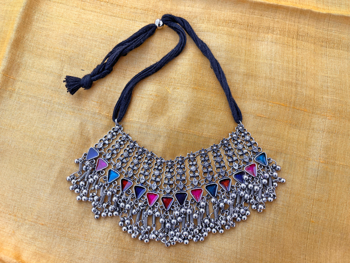 Beautiful Afghani Choker with enamel work