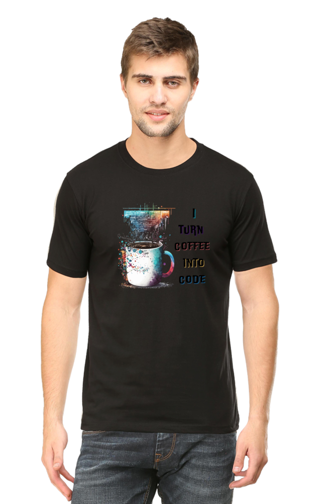 I turn coffee into code - Classic Unisex T-shirt