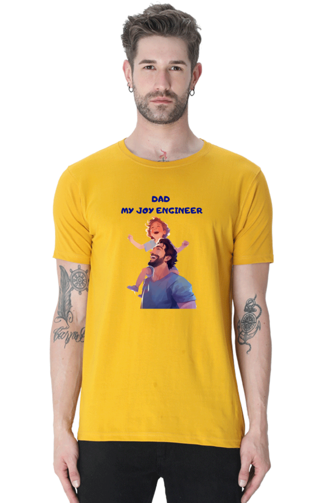 Dad my joy engineer - Unisex T - shirt