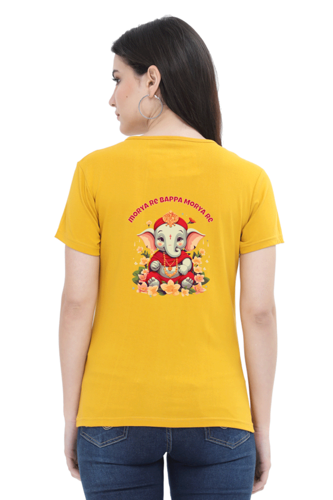 Morya Re Bappa Morya Re, Womens T-Shirt