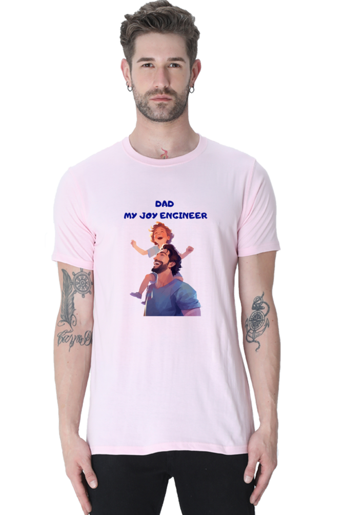 Dad my joy engineer - Unisex T - shirt