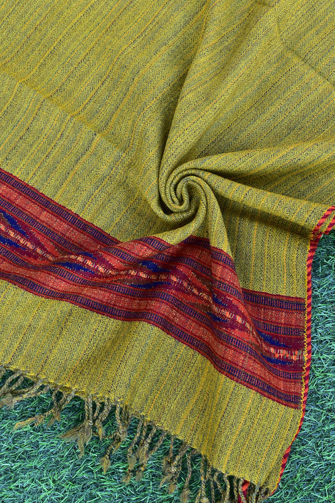 Elegant & Soft, Versatile Handwoven Himalayan Pure Wool Stole / Shawl