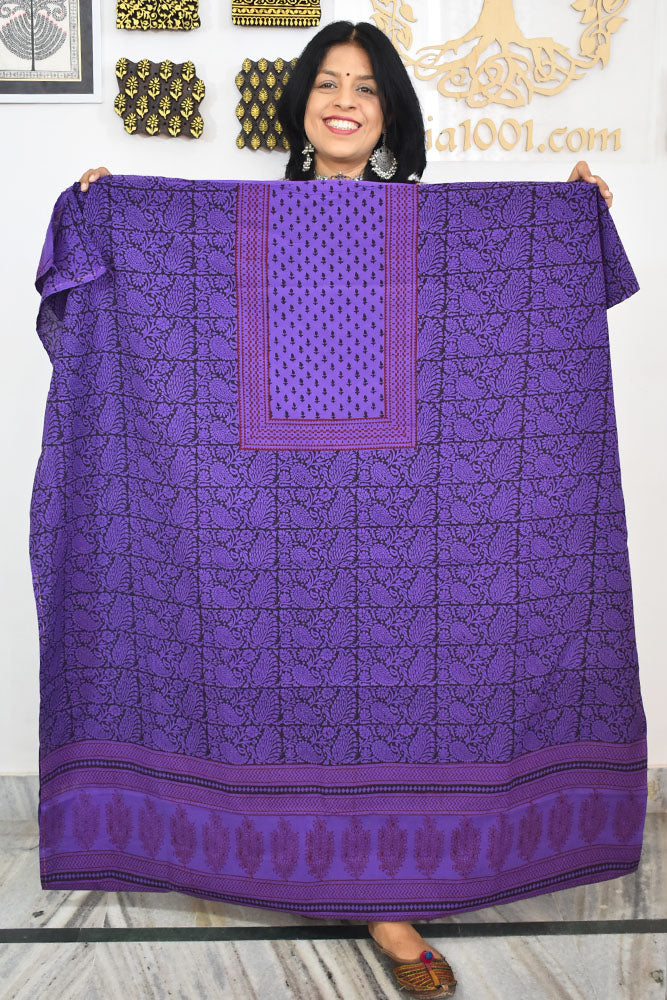 Designer Bagh cotton kurta fabrics - 2.5 mtrs