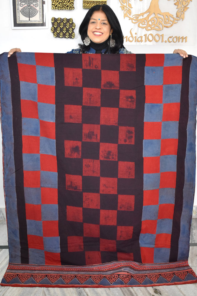 Designer Ajrakh cotton kurta/Kaftan fabrics