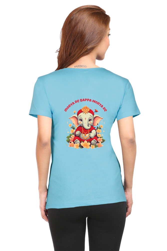 Morya Re Bappa Morya Re, Womens T-Shirt