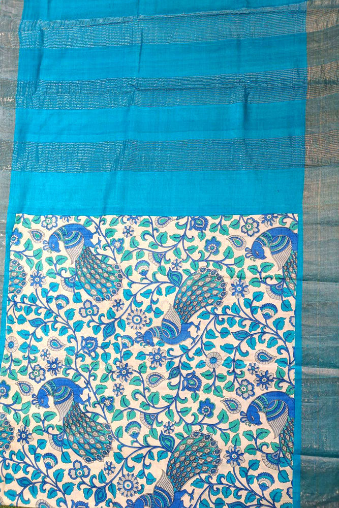 Beautiful Tussar Silk Saree