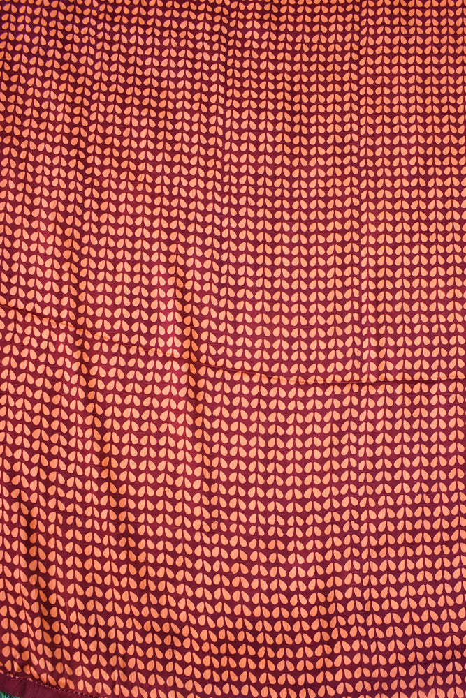 Bagh Hand Block Printed unstitched 3 pc Modal silk suit fabric from MP