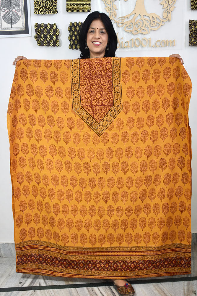Designer Bagh cotton kurta fabrics - 2.5 mtrs