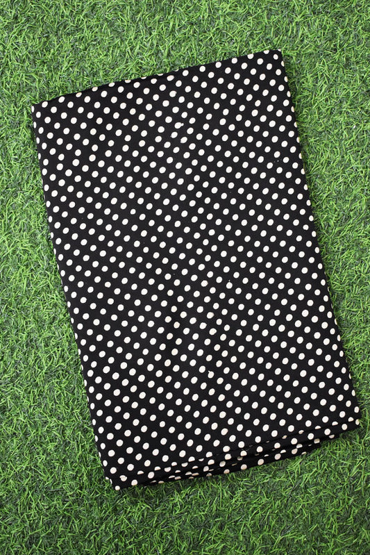 Beautiful Modal Silk Ajrakh Hand Block Print Fabric - 2.5 mtrs cut