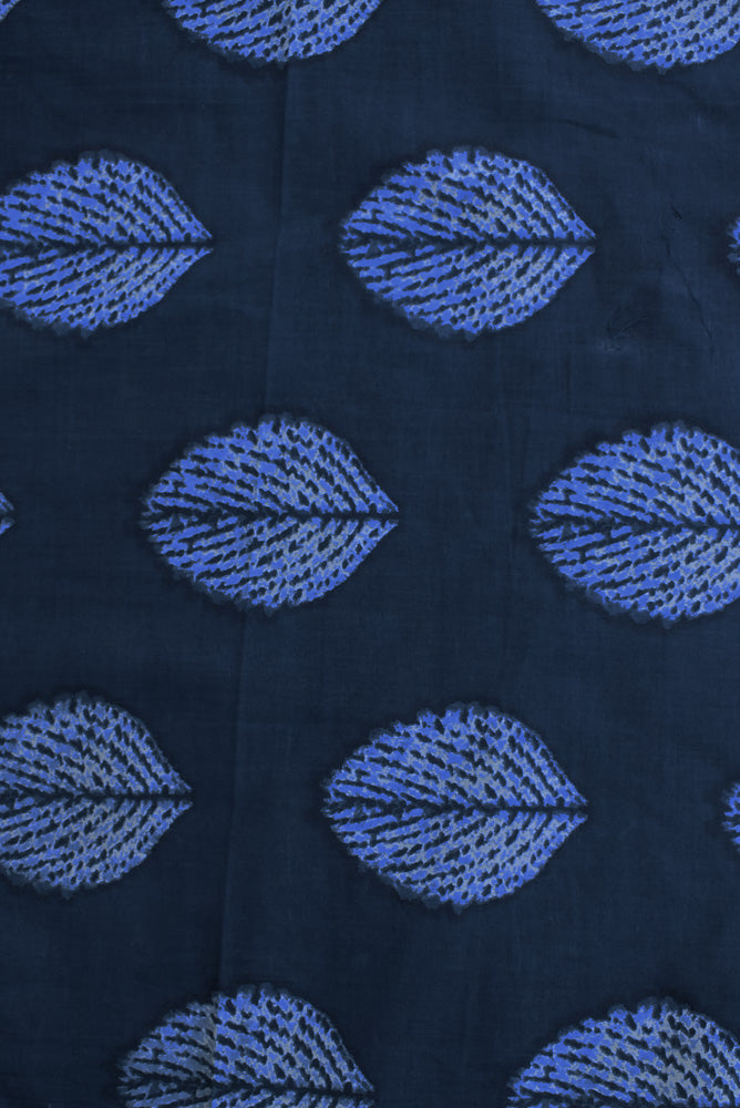 Block Printed Cotton Cut Fabric