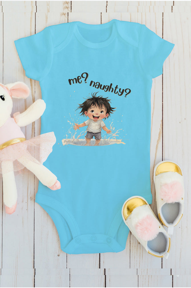 Naughty? Who?  , Kids Rompers