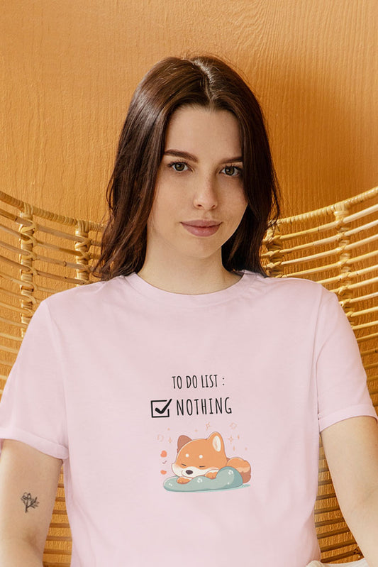 To Do List : Nothing - Classic Unisex T-shirt