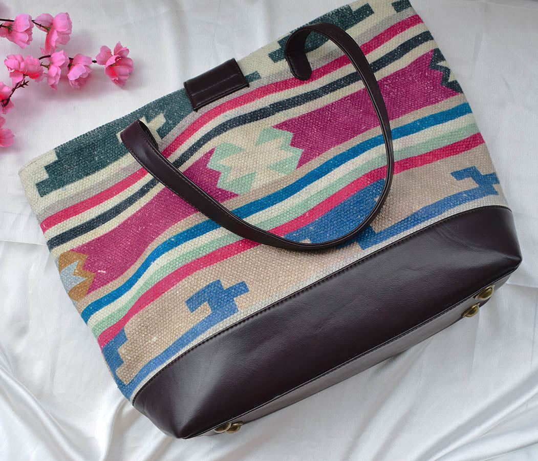 The Colorful Melody Tote Bag