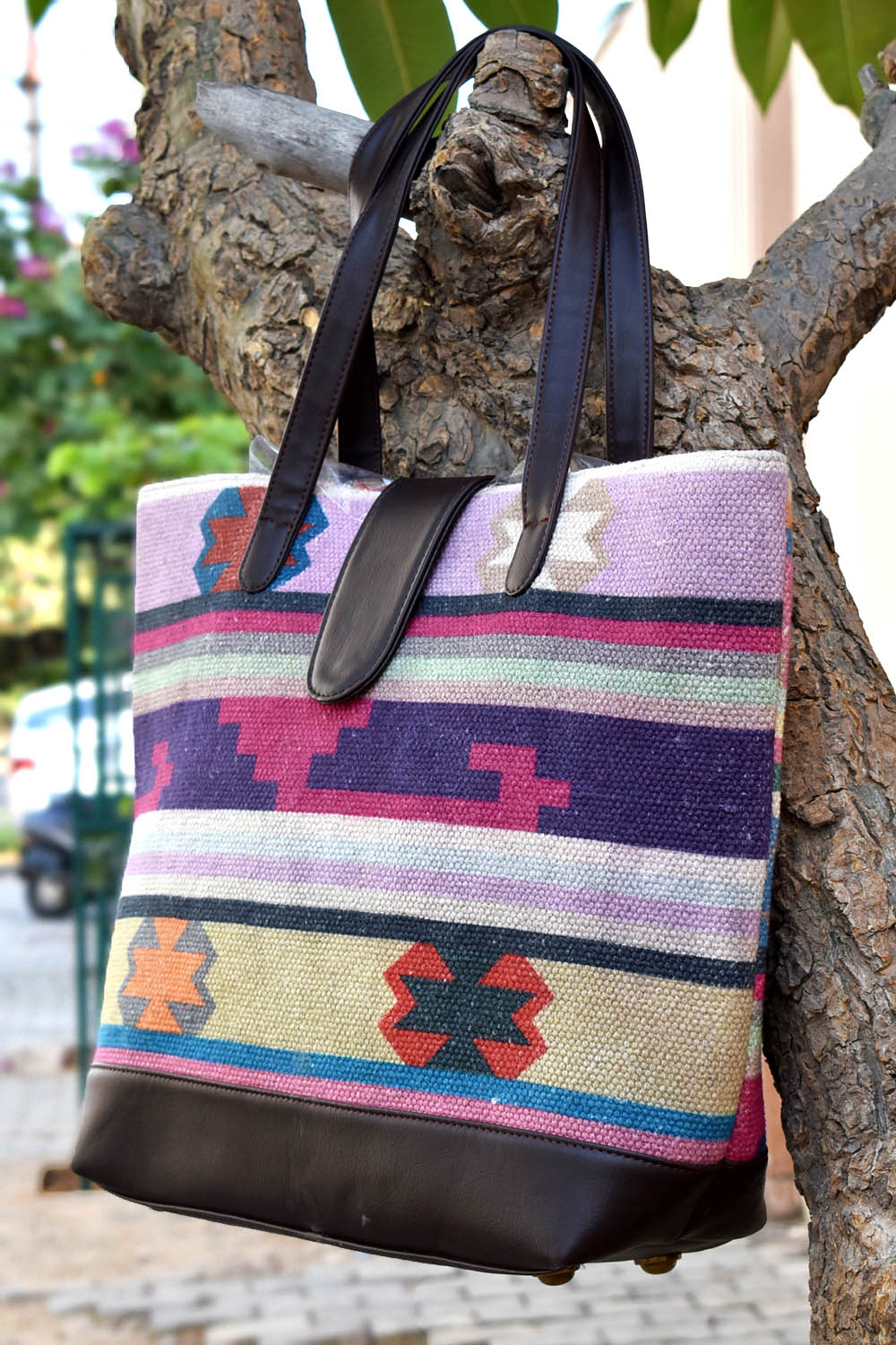The Colorful Melody Tote Bag