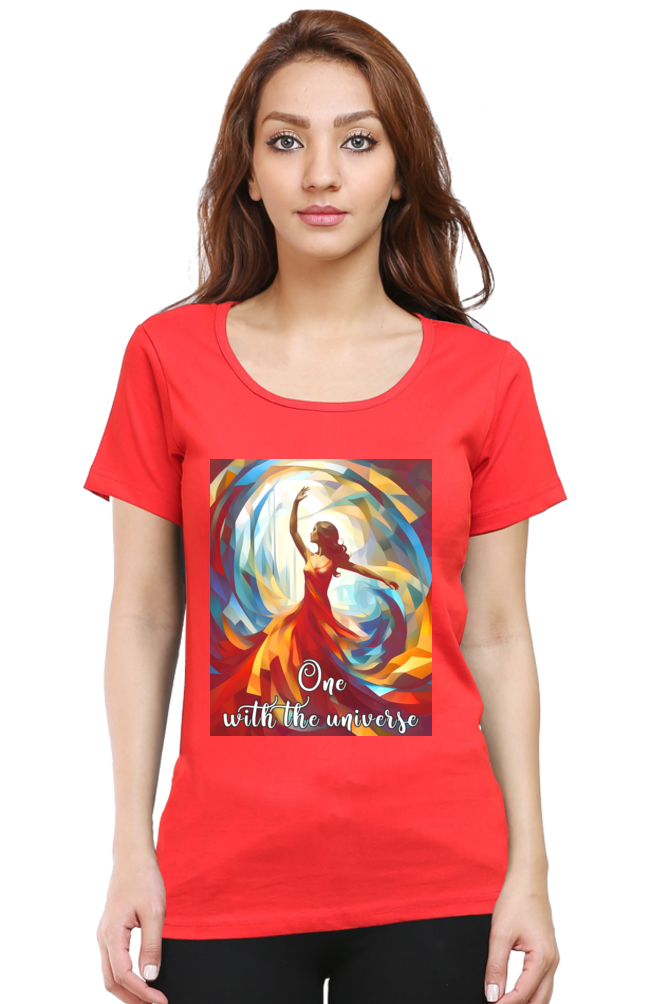 One with the Universe Womens T-Shirt