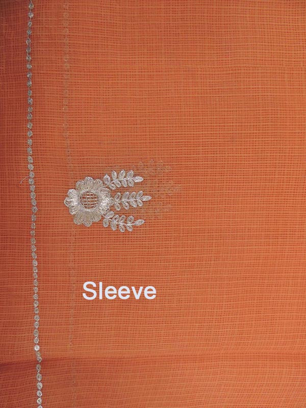 Kota Cotton Kurta with Hand done Pitta Work