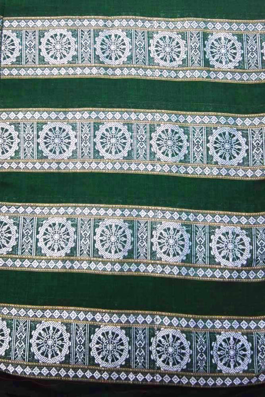 Woven Sambalpuri Ikkat Cotton Cut Fabric (blouse)