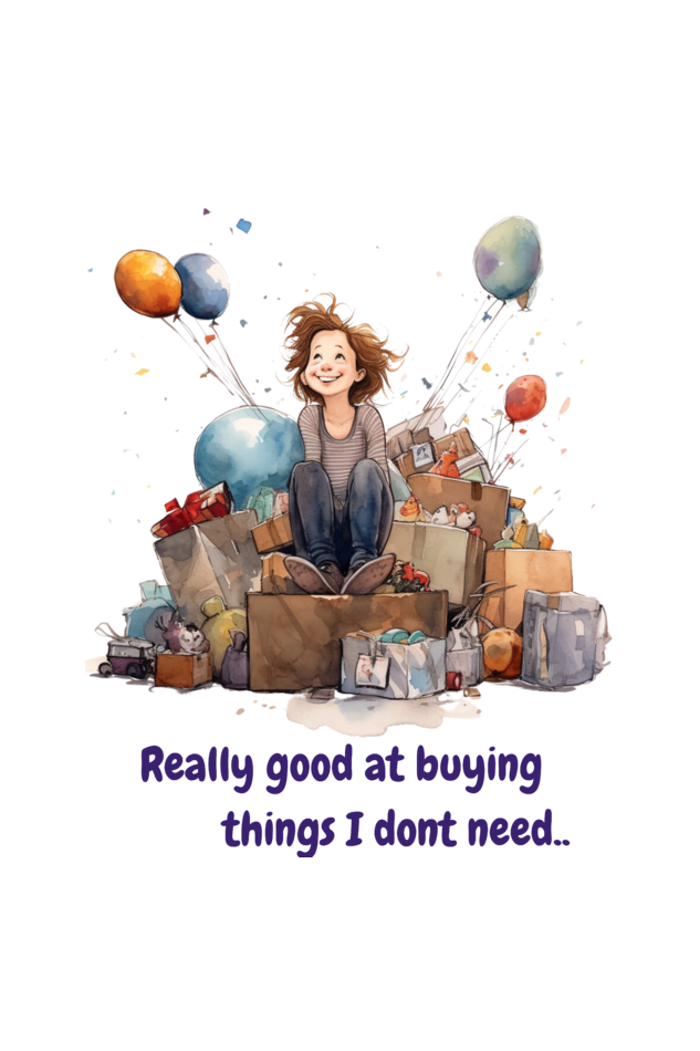 Really Good at Buying things Womens T-Shirt