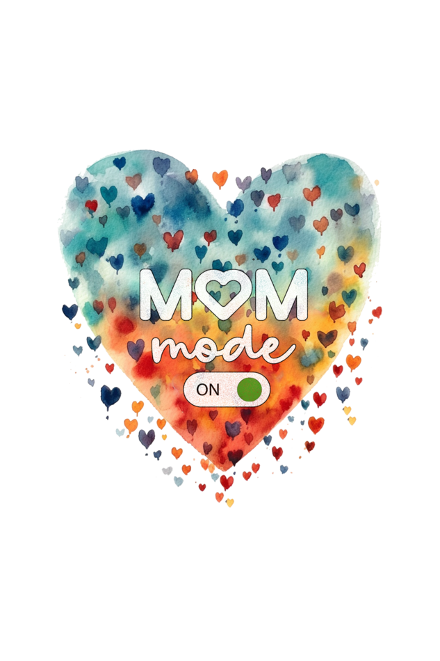 Mom Mode on Womens T-Shirt