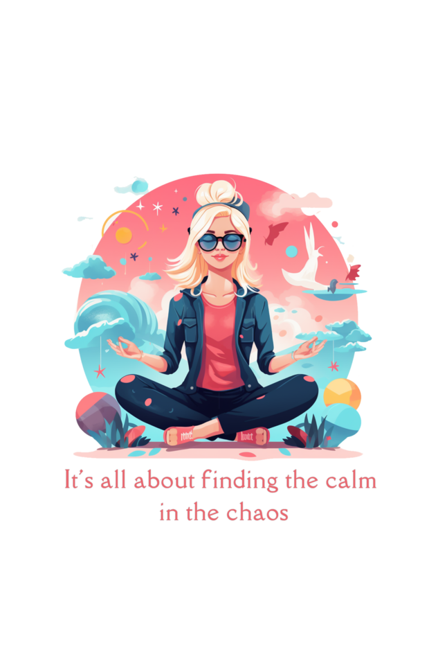 Find the calm,  yoga and work out Women’s Tank Top