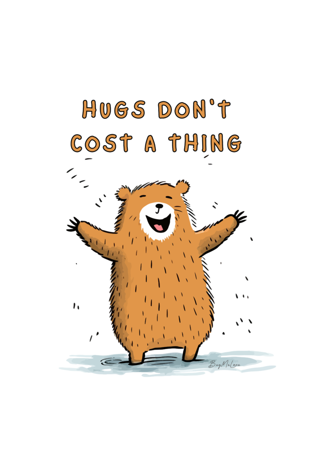 Hugs dont cost a thing , Kids Rompers