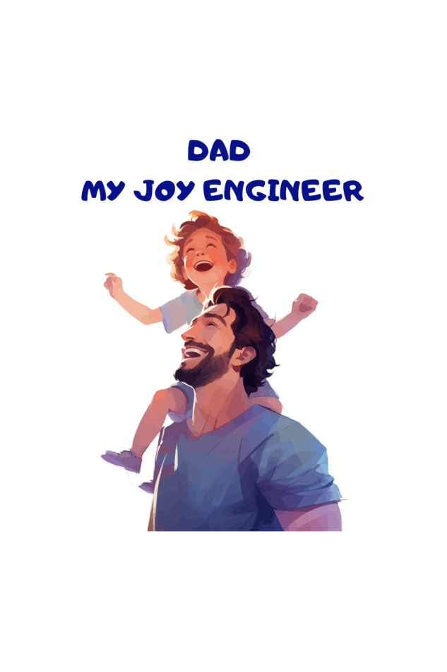 Dad my joy engineer - Unisex T - shirt