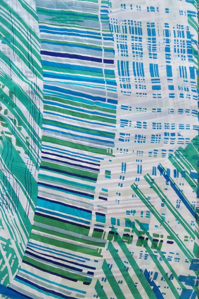 Printed Semi crepe fabric