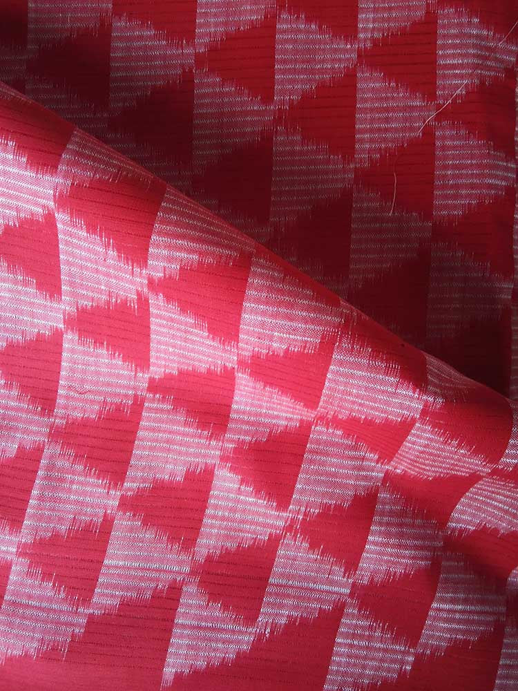 Woven Ikkat Cotton Fabric
