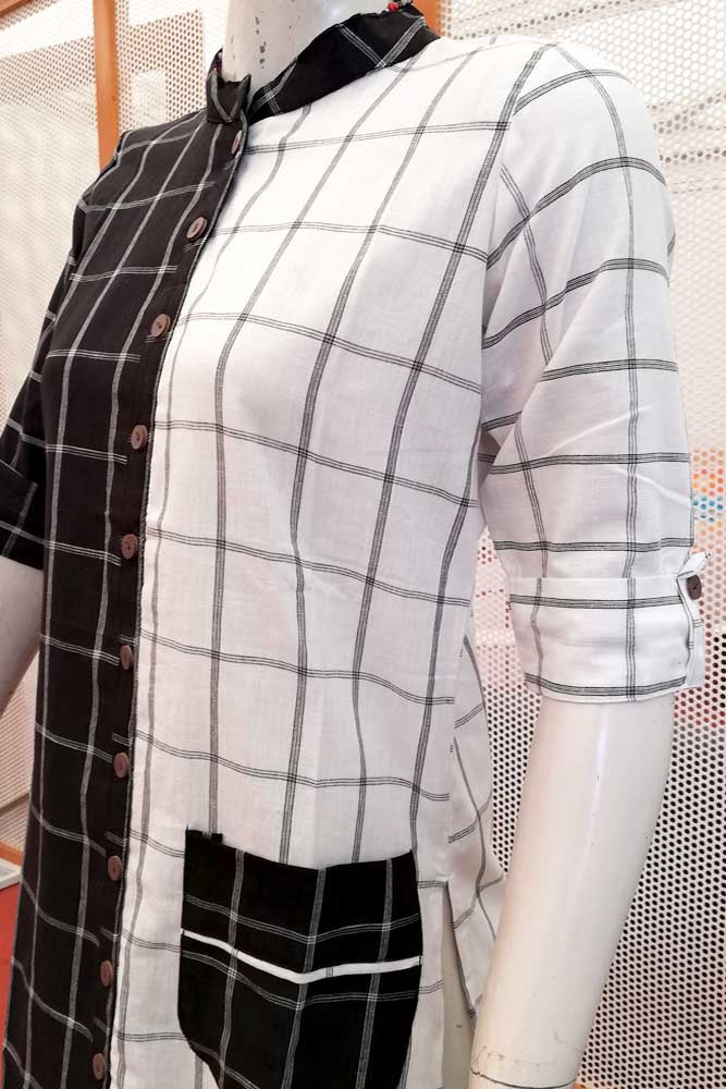 Elegant Cotton Long Kurta