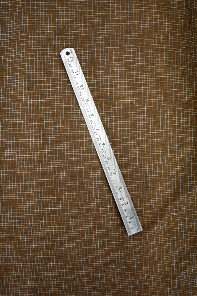 Woven ikkat cotton  fabric ( 2.5 mtrs cut)