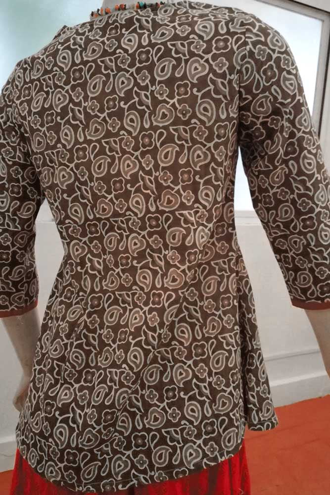 Elegant Cotton Short  Kurti/ Short Top