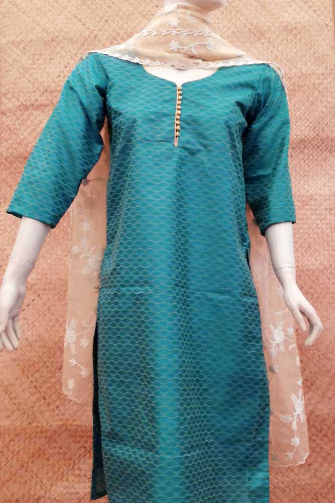 Elegant tussar silk Long Kurta