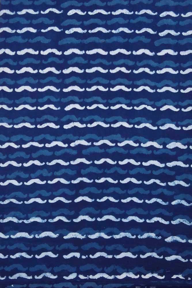 Dabu Hand Block Printed Cotton Fabric