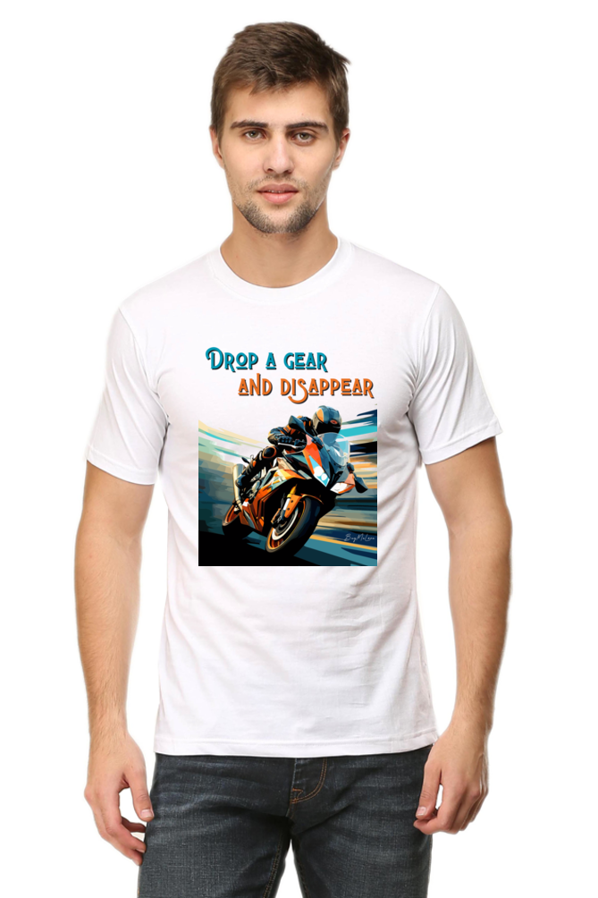 Drop a Gear & Disappear- Classic Unisex T-shirt
